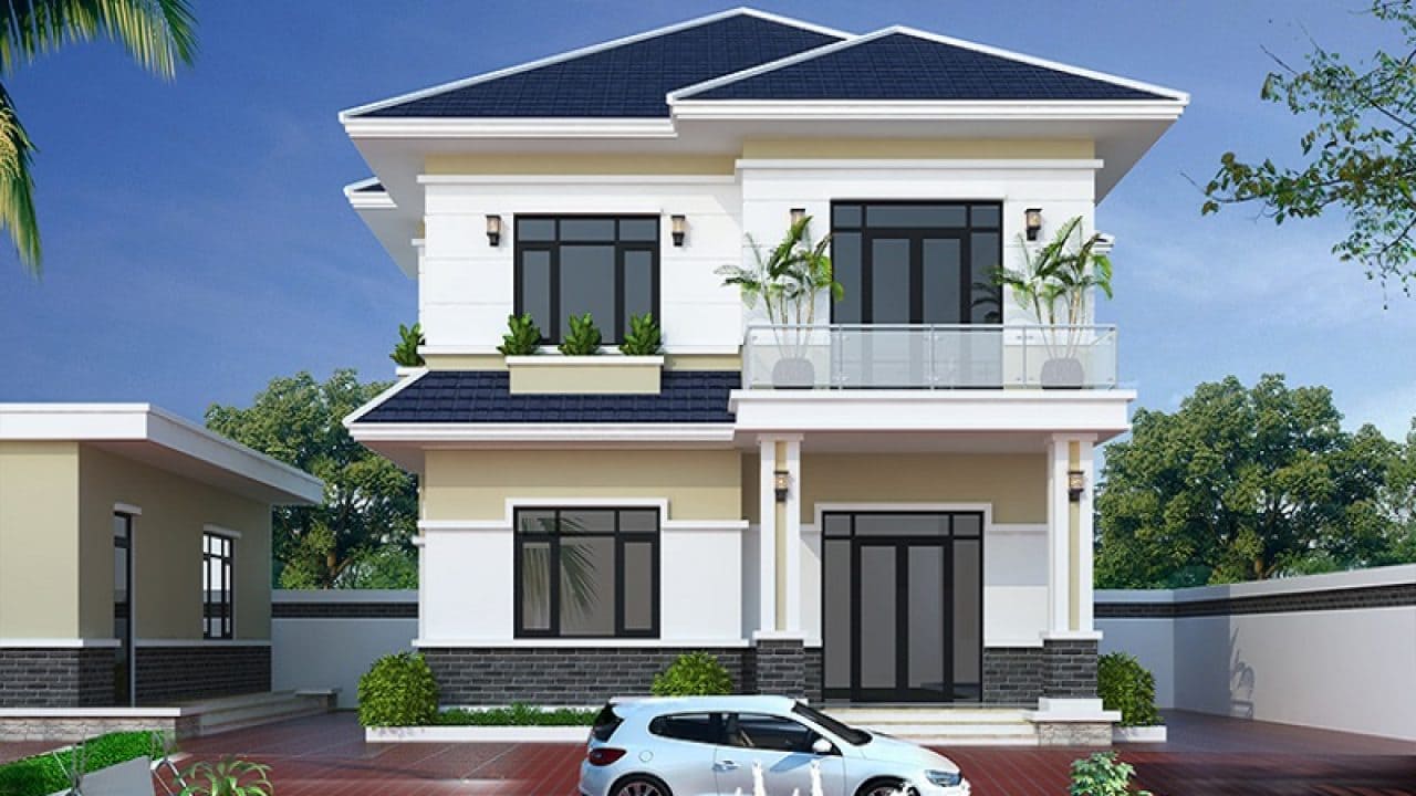 10 Mẫu biệt thự 2 tầng với giá không quá 1 tỷ ai cũng xuýt xoa