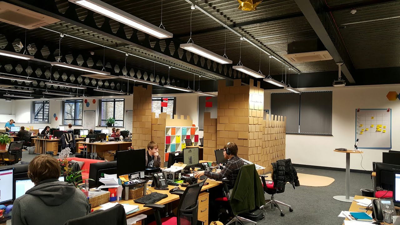 5 không gian nội thất văn phòng độc đáo