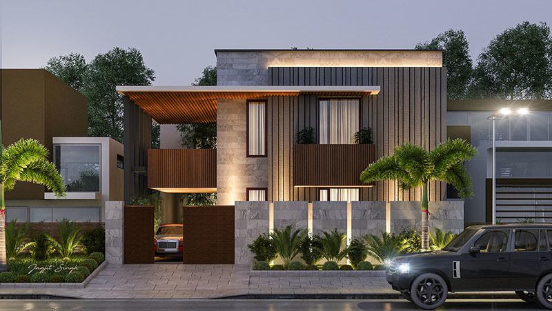 6 Mẫu nhà biệt thự đẹp 2 tầng đang được ưa chuộng nhất hiện nay