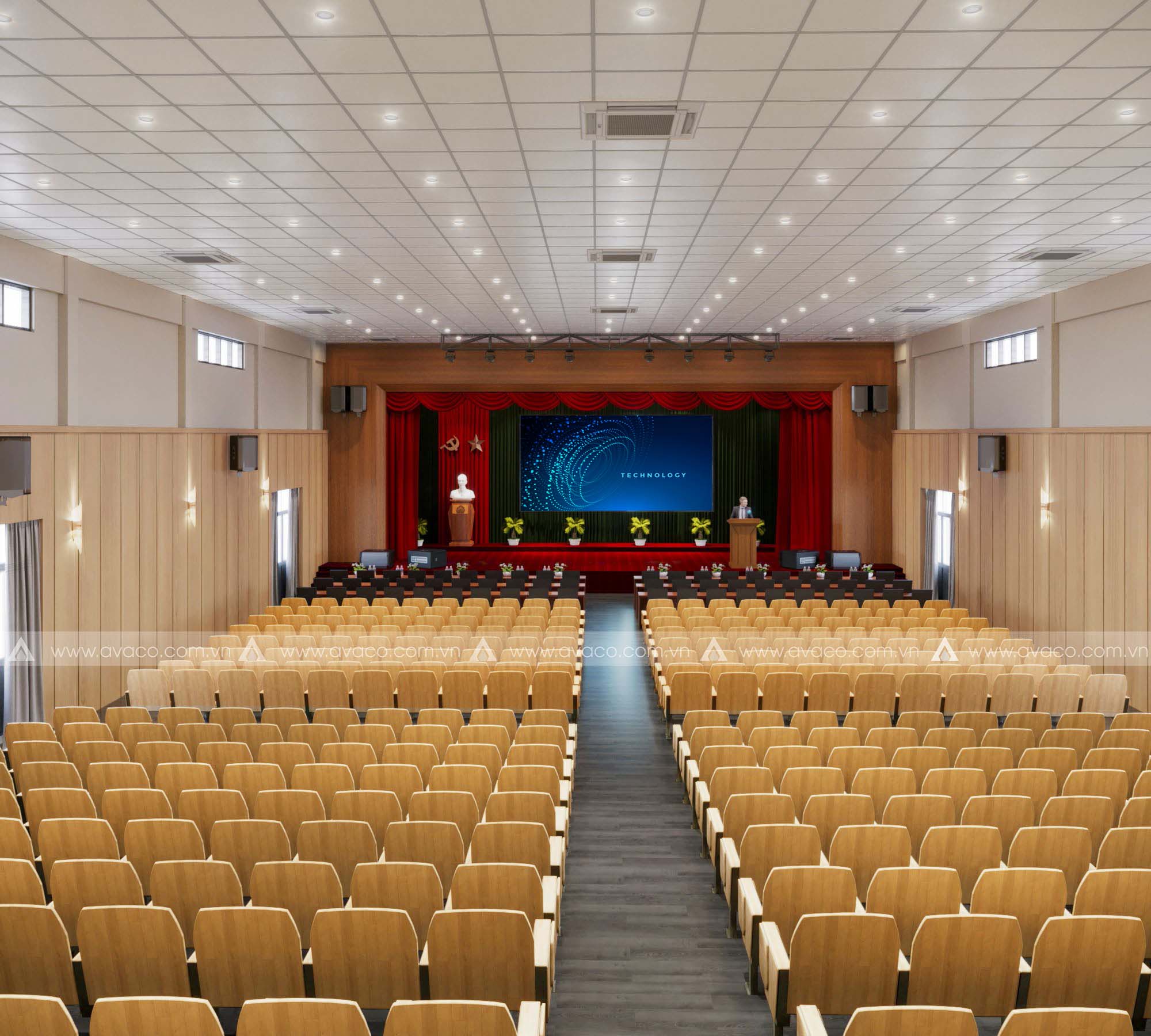 Dịch Vụ Thiết Kế Nội Thất Hội Trường Chuyên Nghiệp – Tối Ưu Không Gian Cho Mọi Sự Kiện