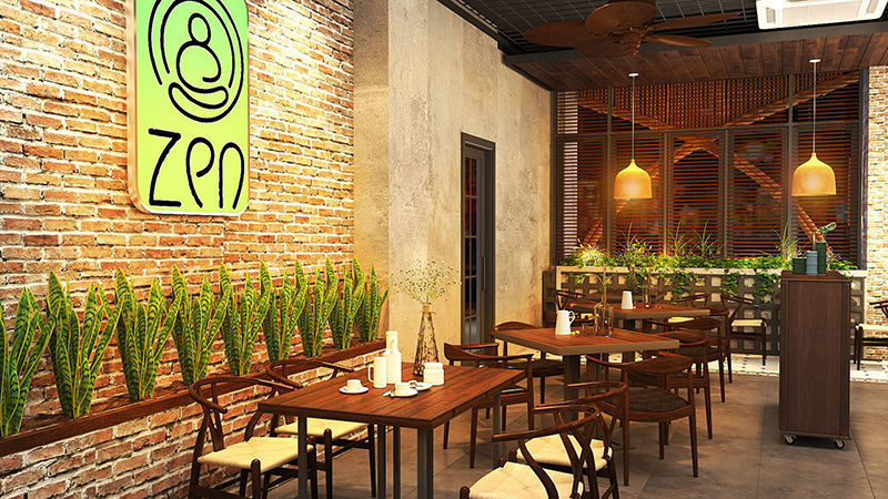 KHÁM PHÁ VẬT LIỆU TỰ NHIÊN TRONG THIẾT KẾ NHÀ HÀNG CHAY 2025 – XU HƯỚNG XANH THÂN THIỆN MÔI TRƯỜNG