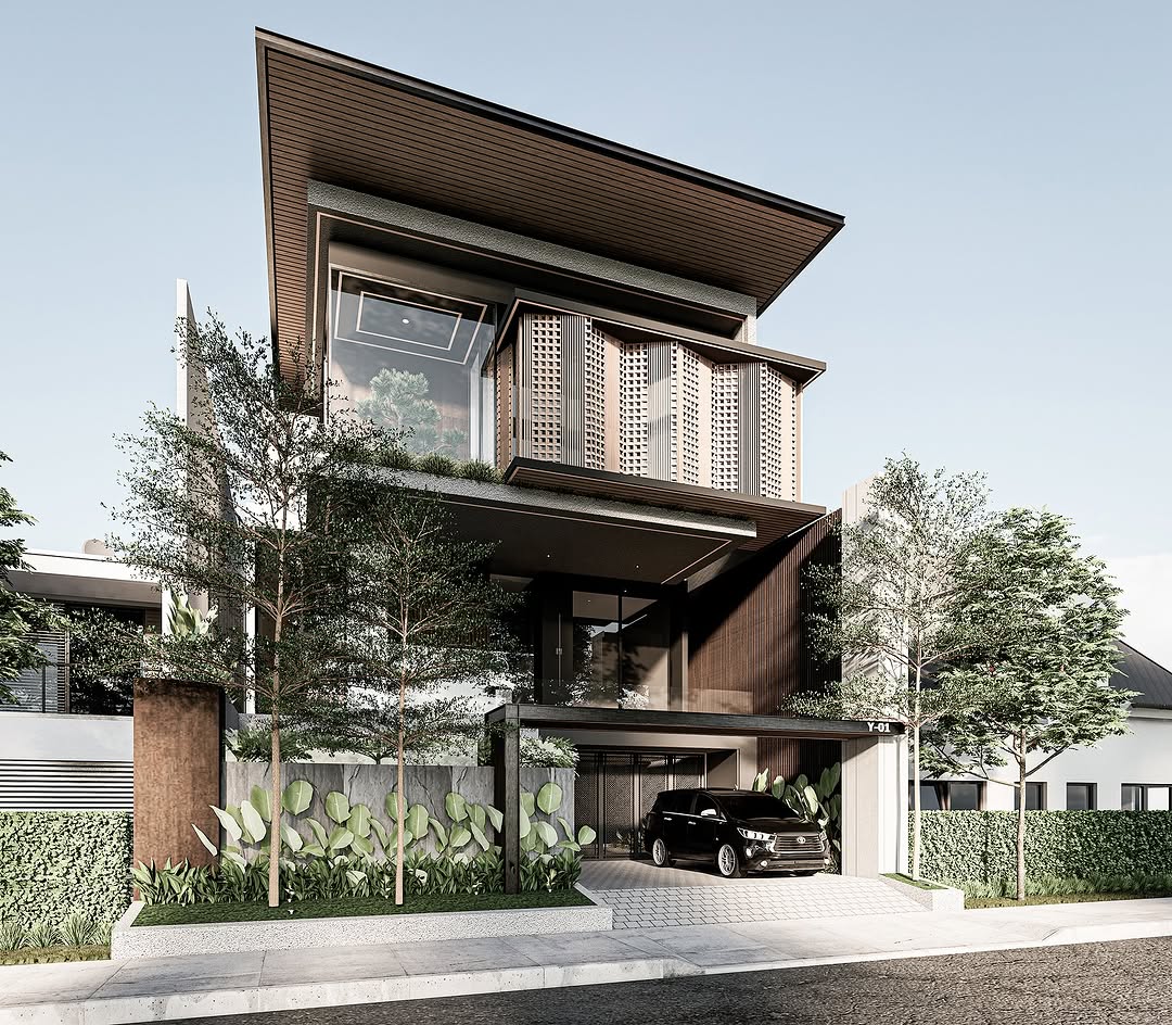 Mẫu Biệt Thự Hiện Đại Đẹp Mê Hồn Với Thiết Kế Xanh Đẳng Cấp 2025