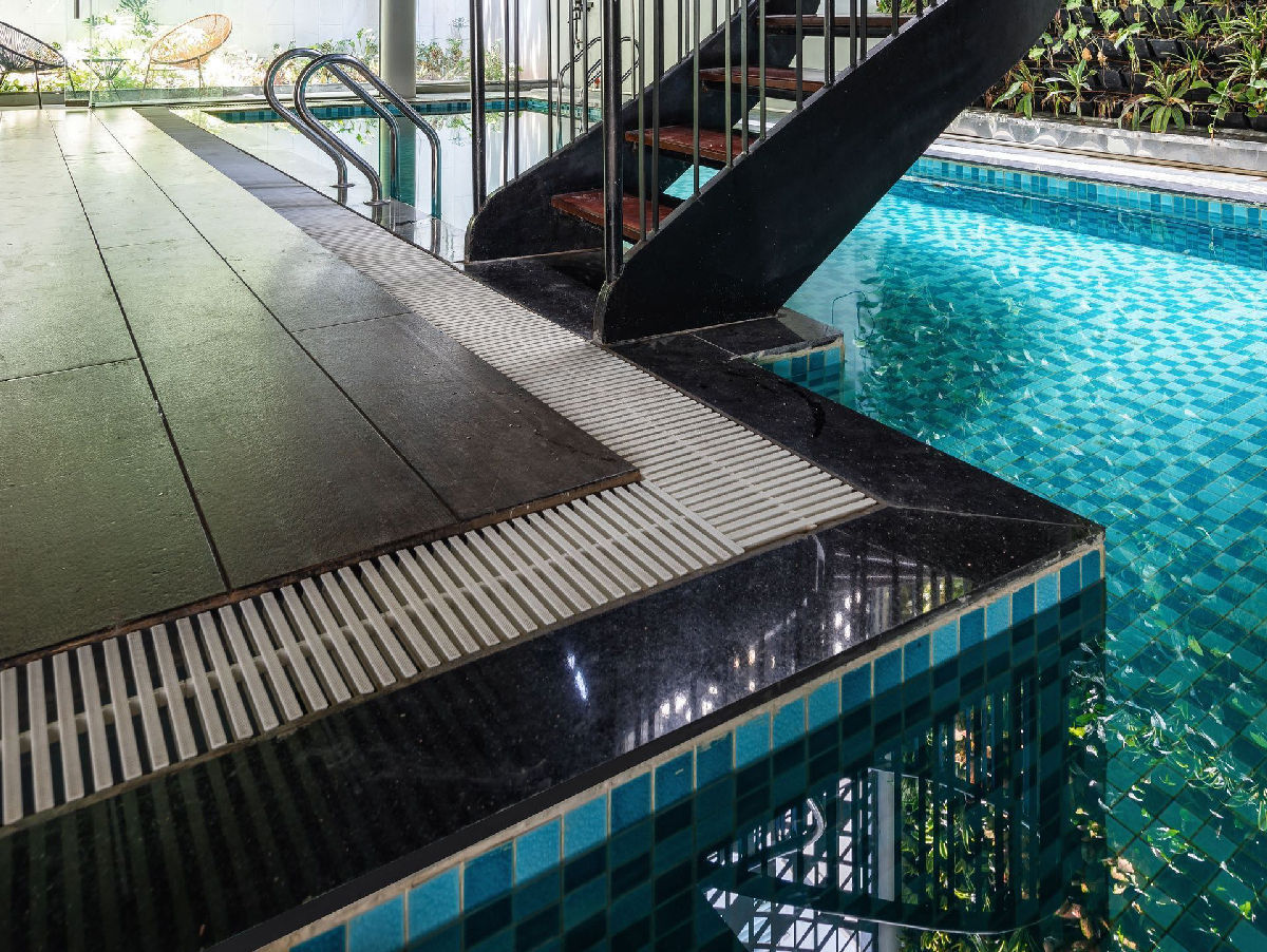 Ngôi nhà có bể bơi dưới tầng hầm tại Hà Nội