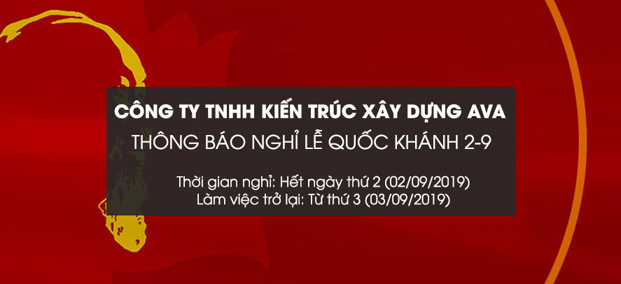 THÔNG BÁO NGHỈ LỄ QUỐC KHÁNH 2-9