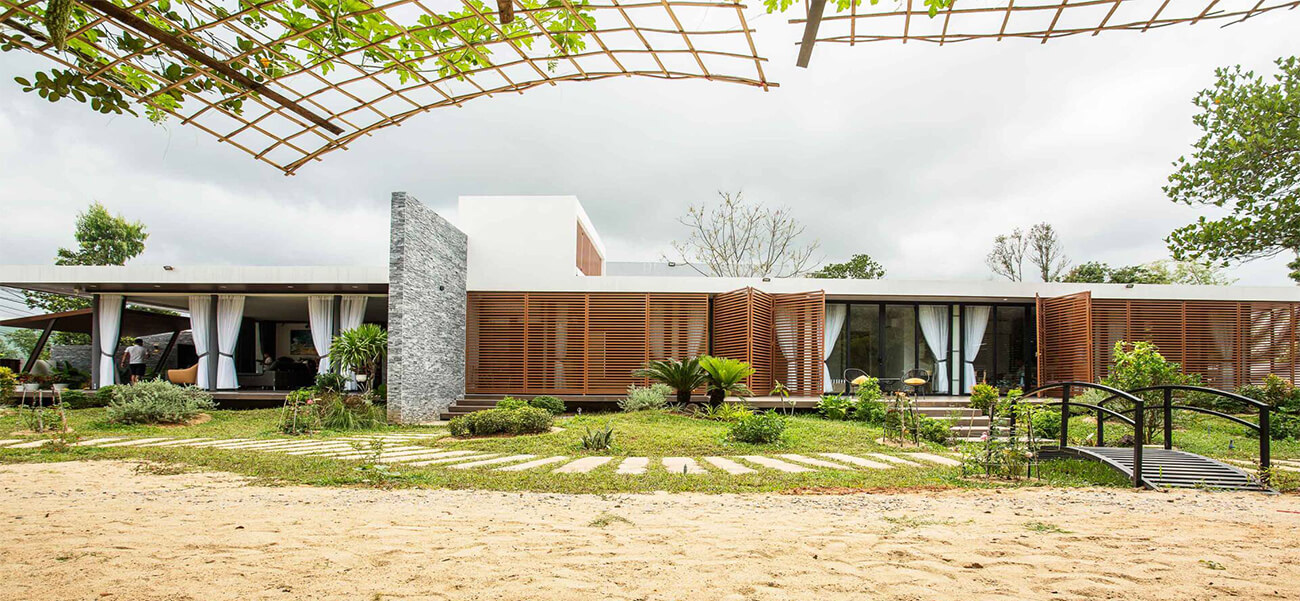 Biệt thự 1 tầng đẹp tại Quảng Nam giải quyết được 5 vấn đề nan giải cho gia chủ