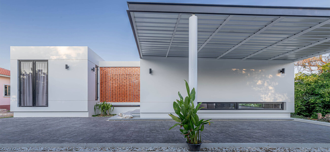 Biệt thự 1 tầng với thiết kế hướng tới lối sống tối giản của cặp vợ chồng trẻ