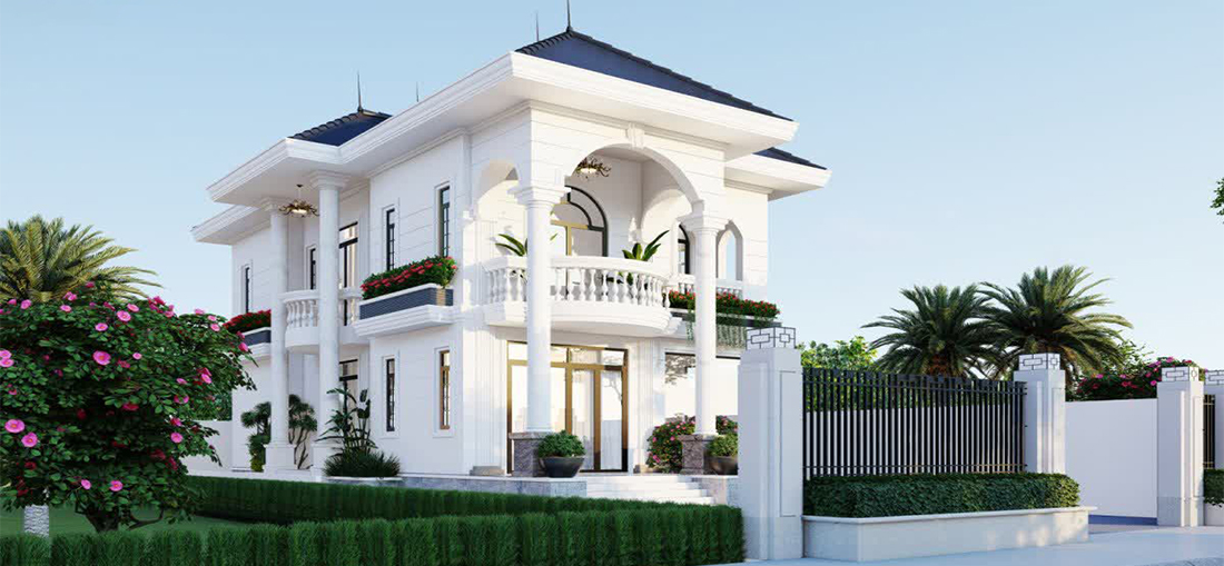 Biệt thự cổ điển - Phong cách thiết kế chưa bao giờ là lỗi thời