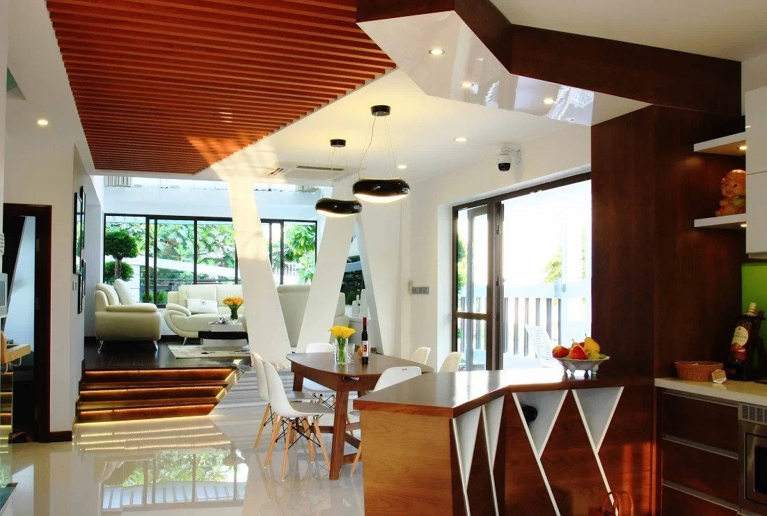 Biệt thự khác biệt với thiết kế phá cách