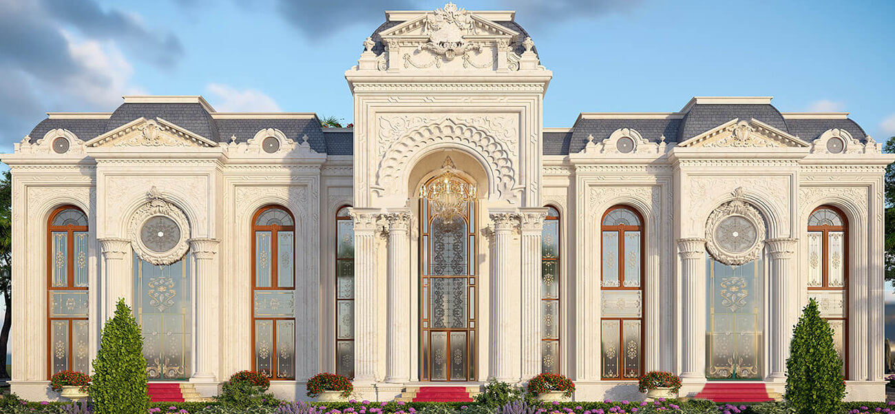 Biệt thự tân cổ điển 2 tầng đẹp sang trọng và đẳng cấp ở Dubai