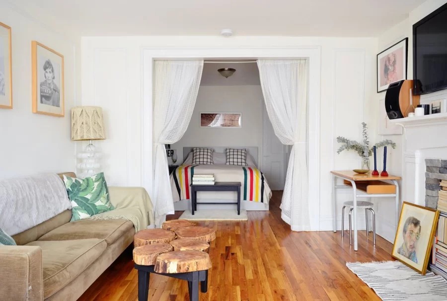 Căn hộ 30 m2 tinh tế của hai vợ chồng