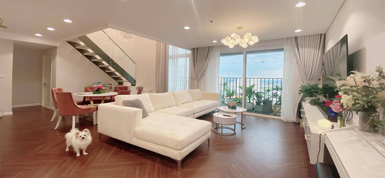 Căn hộ duplex cô gái trẻ tự lên ý tưởng thiết kế, dành tặng bố mẹ & đơn giá xây dựng