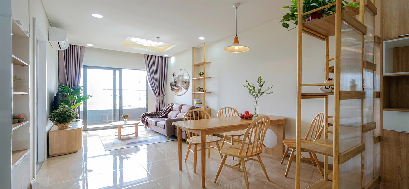 Căn hộ nên thơ với tầm nhìn đắt giá hướng sông Hàn và giá xây nhà phần thô