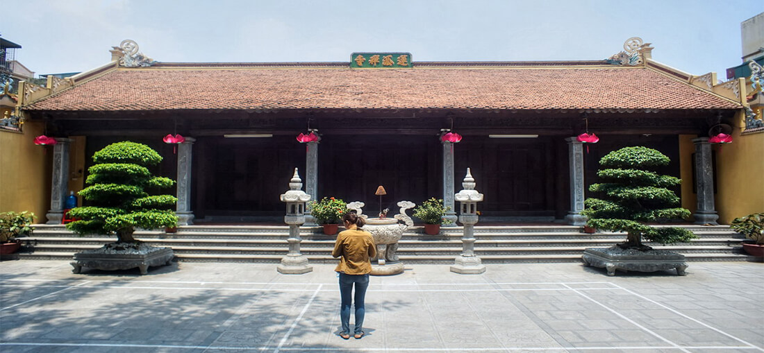 Chùa Liên Phái – Mẫu thiết kế chùa đẹp như đóa sen giữa lòng Thủ Đô