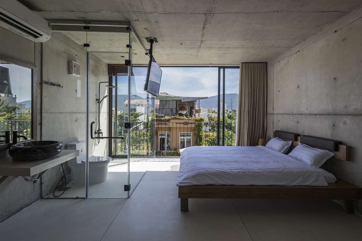 Độc đáo Toilet lộ thiên trong phòng ngủ