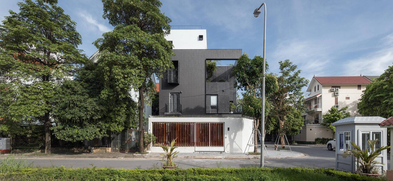 Độc lạ căn biệt thự mini ở Hà Nội giống như khối rubik khổng lồ