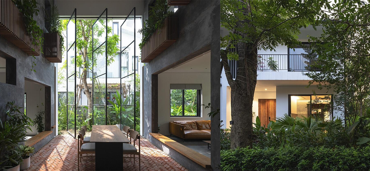 Gia đình Hà Nội xây dựng biệt thự vườn xanh, vào nhà mát rượi không cần điều hòa