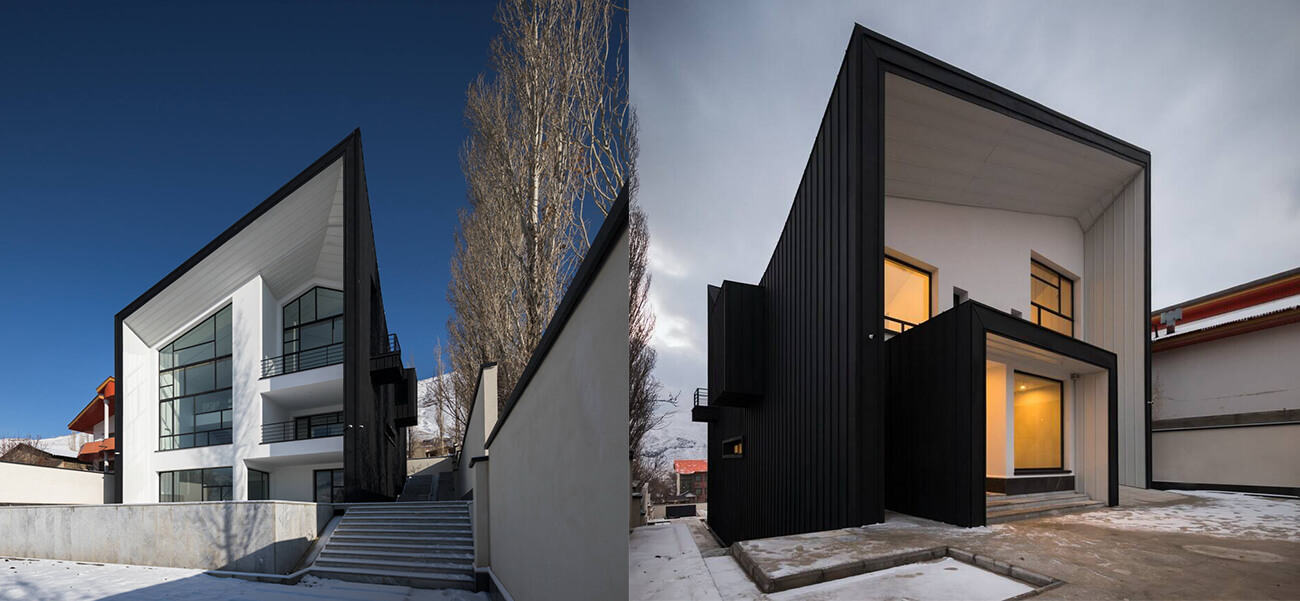 Mẫu nhà 3 tầng sở hữu tầm nhìn cảnh quan tuyệt đẹp nhờ 2 mặt tiền đắt giá