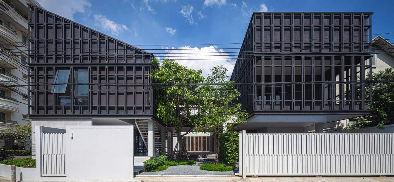 Mẫu thiết kế biệt thự hiện đại 2 tầng với 3 phòng ngủ kết hợp văn phòng làm việc