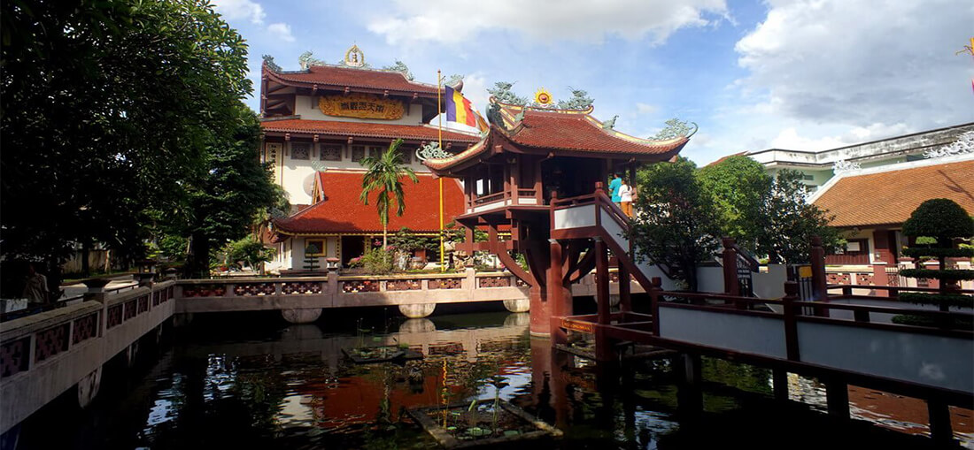 Nam Thiên Nhất Trụ - Mẫu thiết kế chùa Một Cột nổi tiếng trời Nam