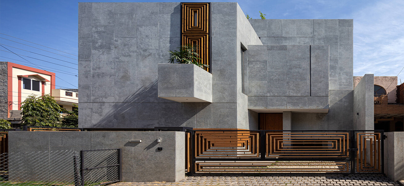 Ngôi biệt thự hiện đại đẹp gây ấn tượng mạnh mẽ bởi lối tạo hình độc đáo