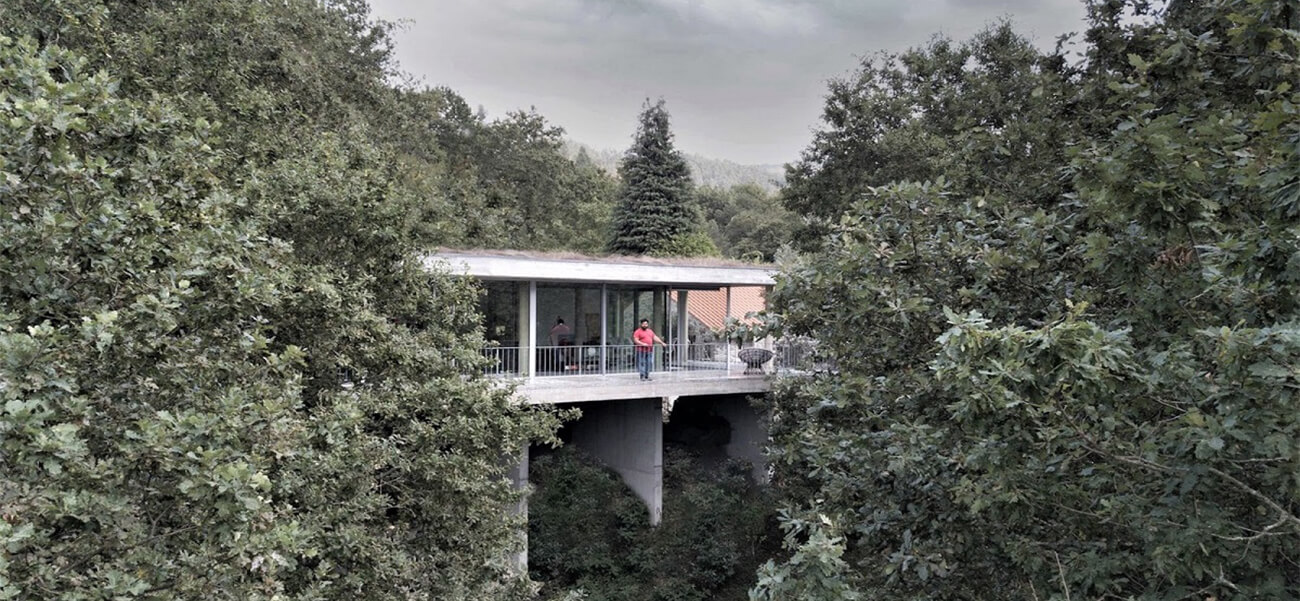 Ngôi nhà đẹp với thiết kế kiến trúc bay trên những ngọn cây tại Bồ Đào Nha