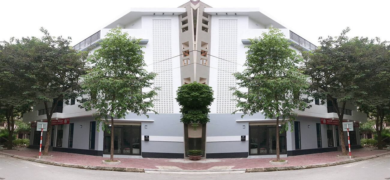 Ngôi nhà phố đẹp độc đáo được xây dựng trên mảnh đất mặt tiền vát góc & giá xây dựng phần thô