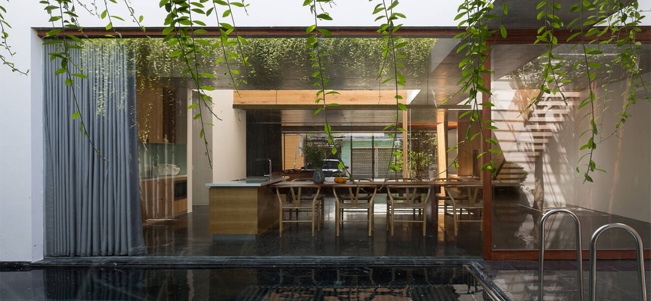 Ngôi nhà phố ở Huế kiến tạo phong cách sống qua kiến trúc & báo giá xây dựng nhà phố