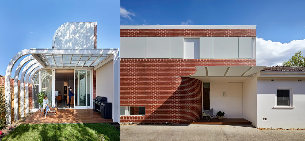 Nhà 2 tầng đẹp đậm chất rustic là sự kết hợp hoàn hảo của gỗ, bê tông mài và đá cẩm thạch trắng