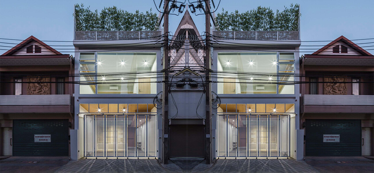 Nhà phố đẹp với kiến trúc lệch tầng, mở thêm khe thoáng & đơn giá thiết kế nhà phố