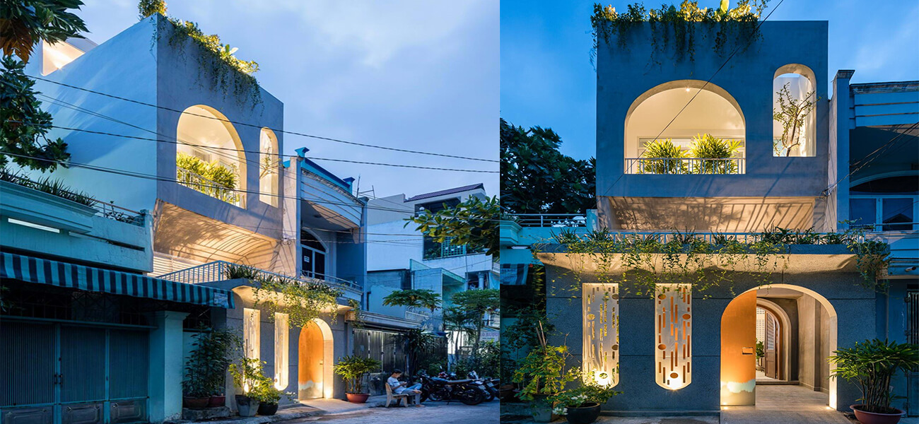 Nhà phố hồi sinh thành không gian đáng sống và báo giá thi công nhà phố