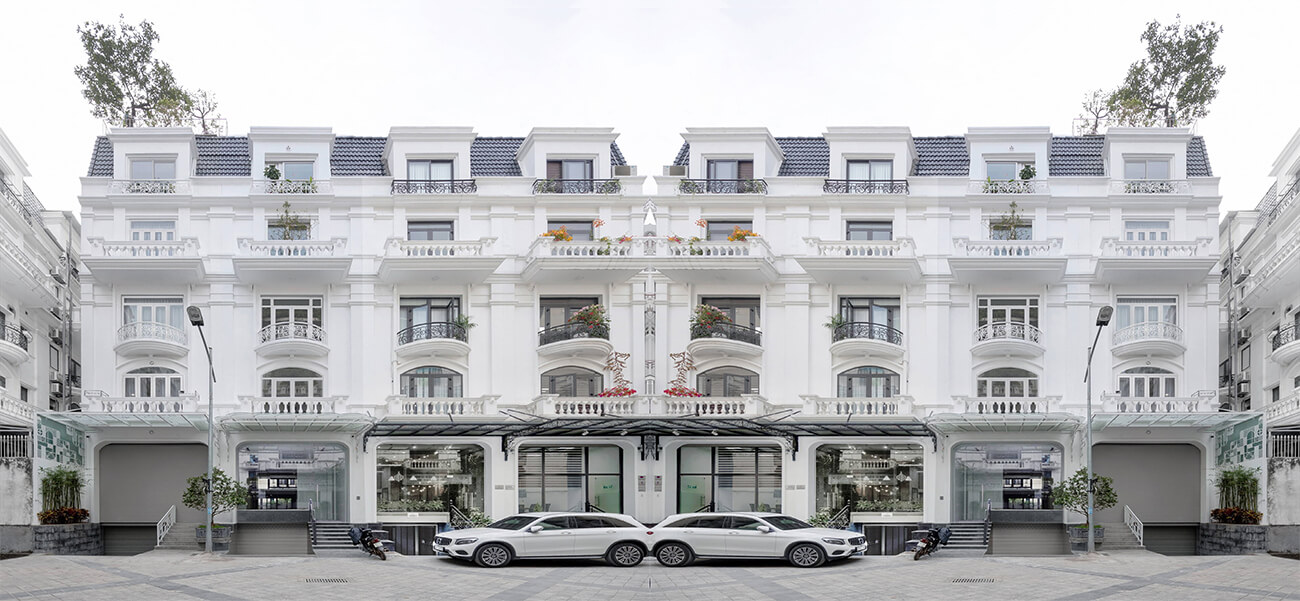 Nhà phố tân cổ điển ở Hà Nội có thiết kế mở là chốn đi về đầy an yên cho cả gia đình