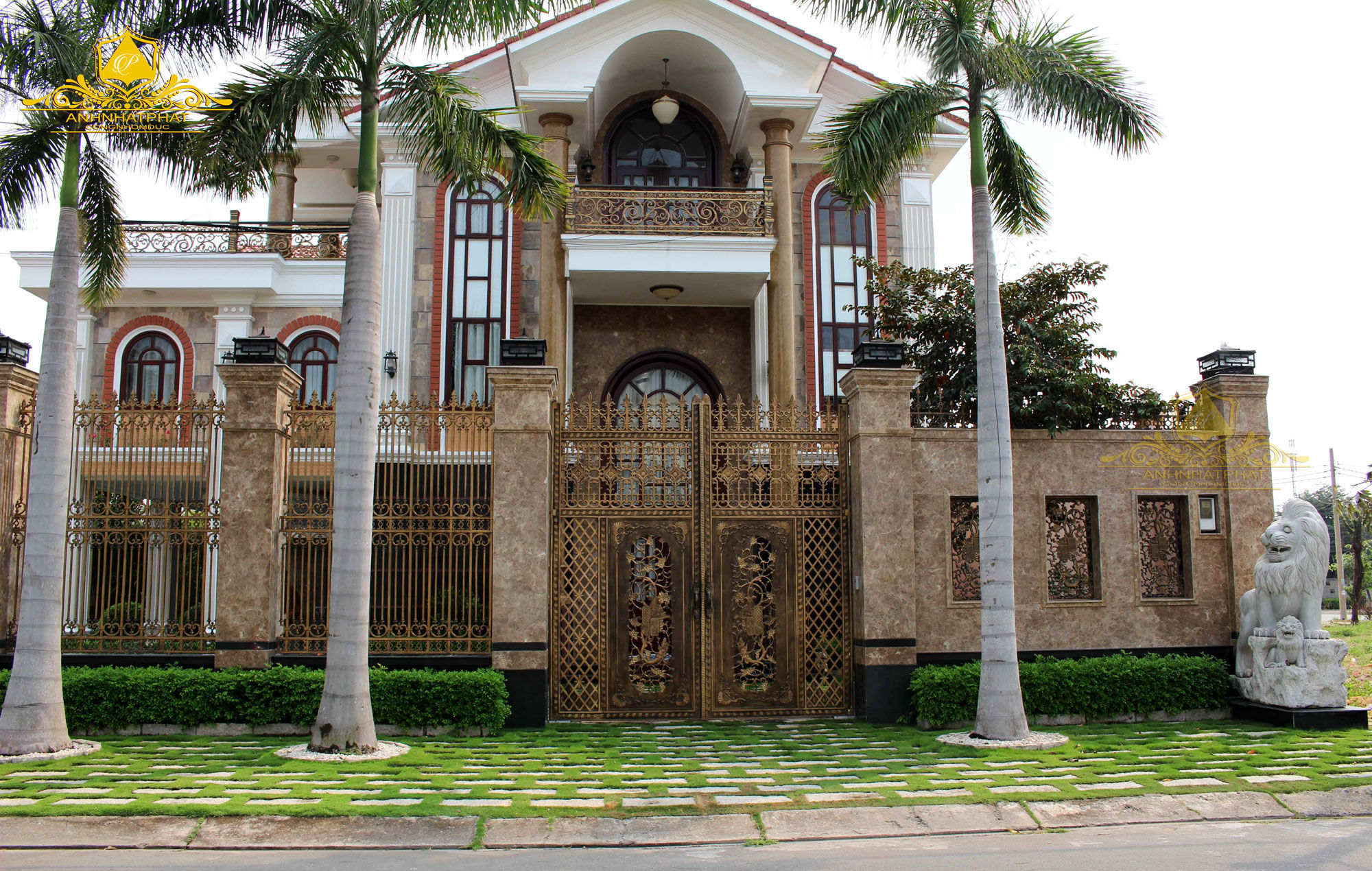 Những cách thiết kế cổng nhà theo phong thủy