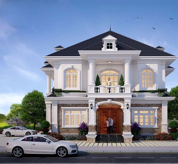 Những mẫu biệt thự 2 tầng đẹp mỹ mãn, có tiền nhất định phải xây ngay