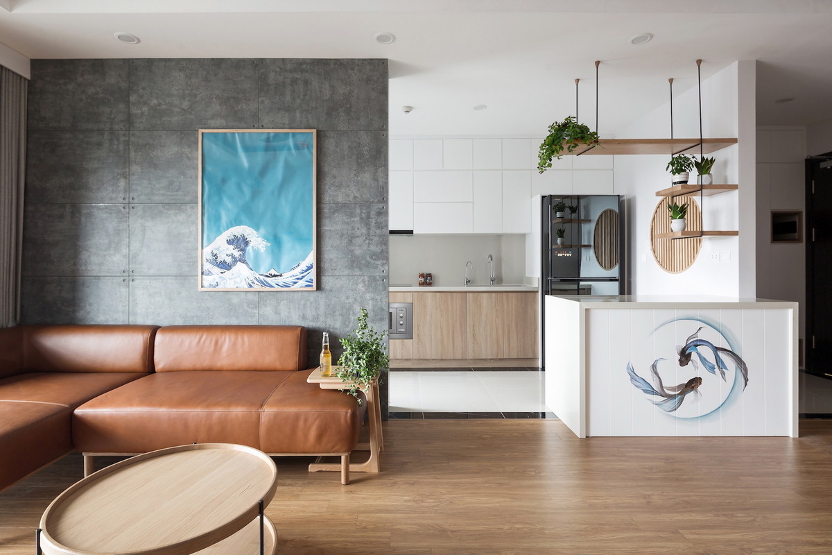 Thiết kế nội thất căn hộ phong cách Nhật Bản ngay tại Hà Nội