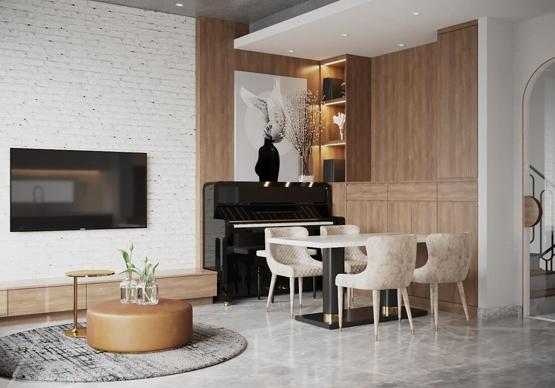 Phong cách đương đại là gì ? Phong cách đương đại trong nghệ thuật trang trí nội thất hiện nay