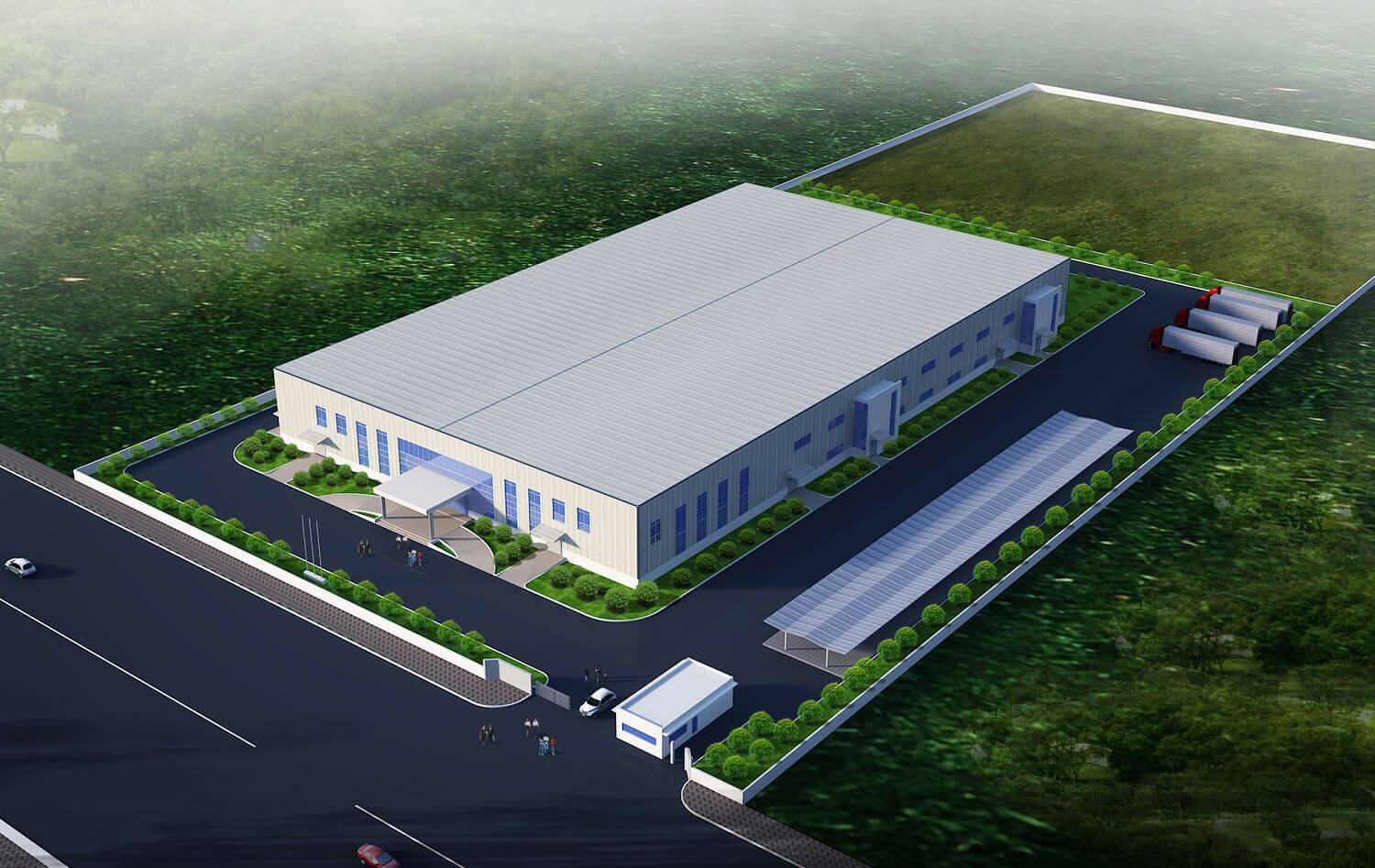 Quy trình và đơn giá xây dựng nhà xưởng khung thép mới nhất