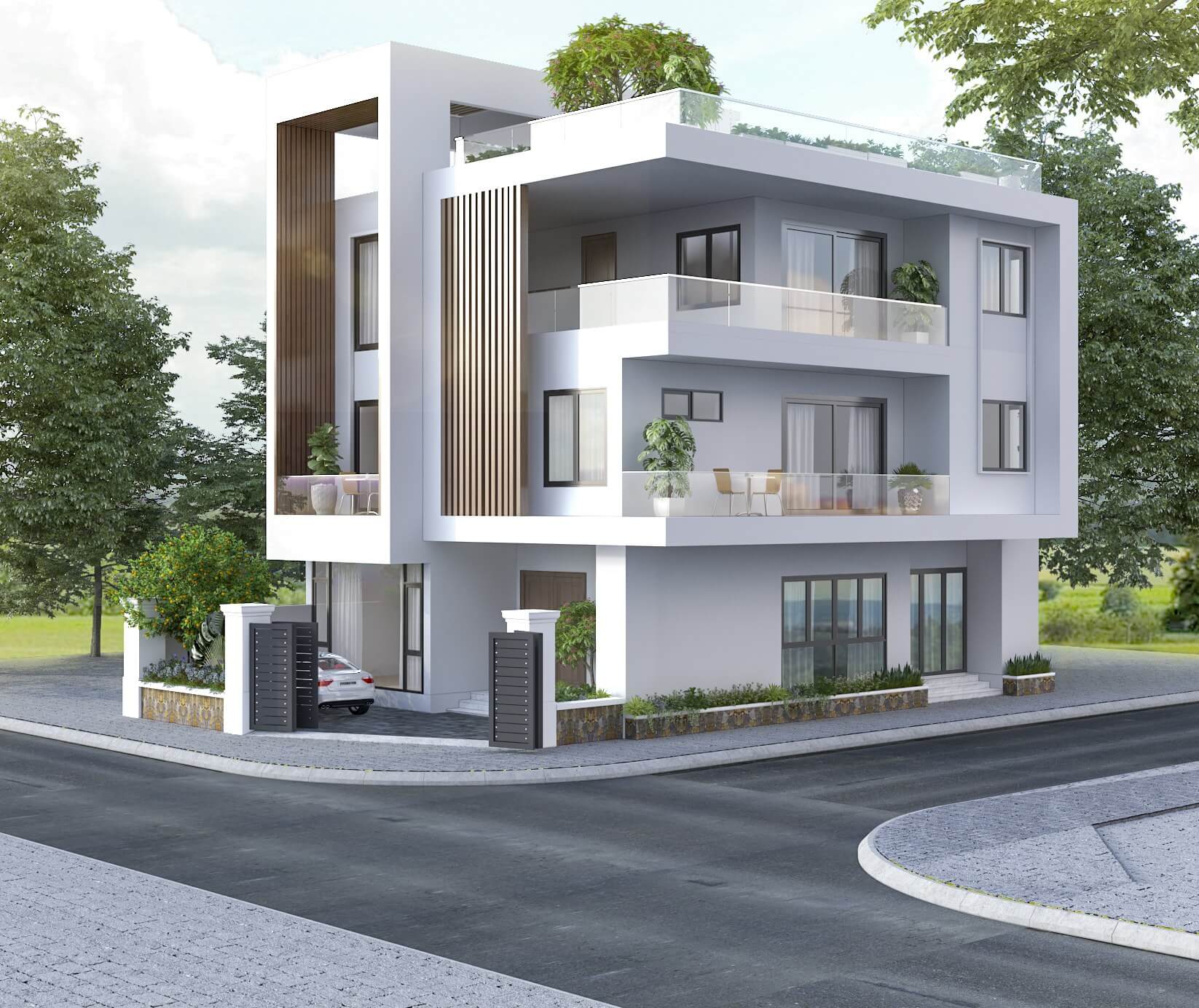 Thiết kế biệt thự phố như thế nào cho đẹp?