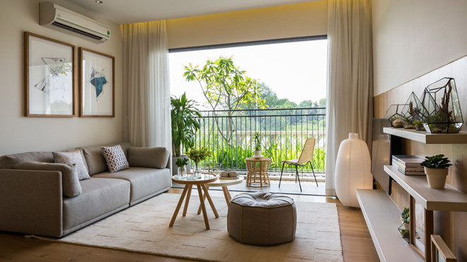 Thiết kế nhà đẹp với màu của tự nhiên
