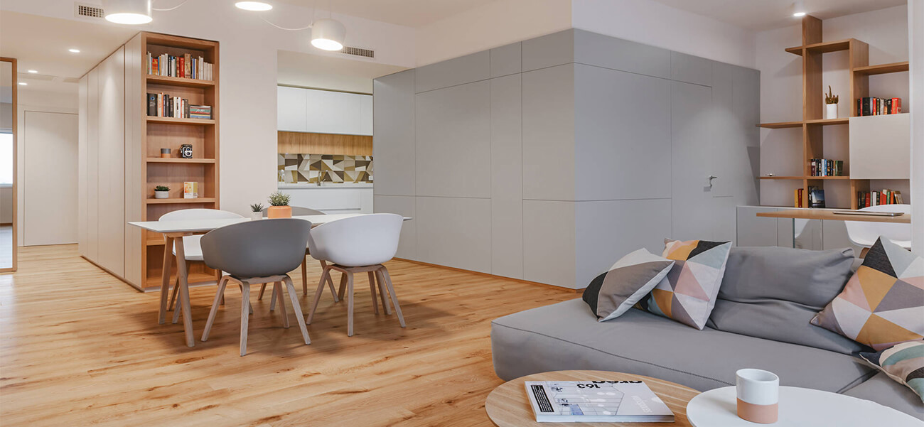 Thiết kế nội thất chung cư luôn tươi sáng, nơi gia đình tận hưởng cuộc sống bình yên & hạnh phúc