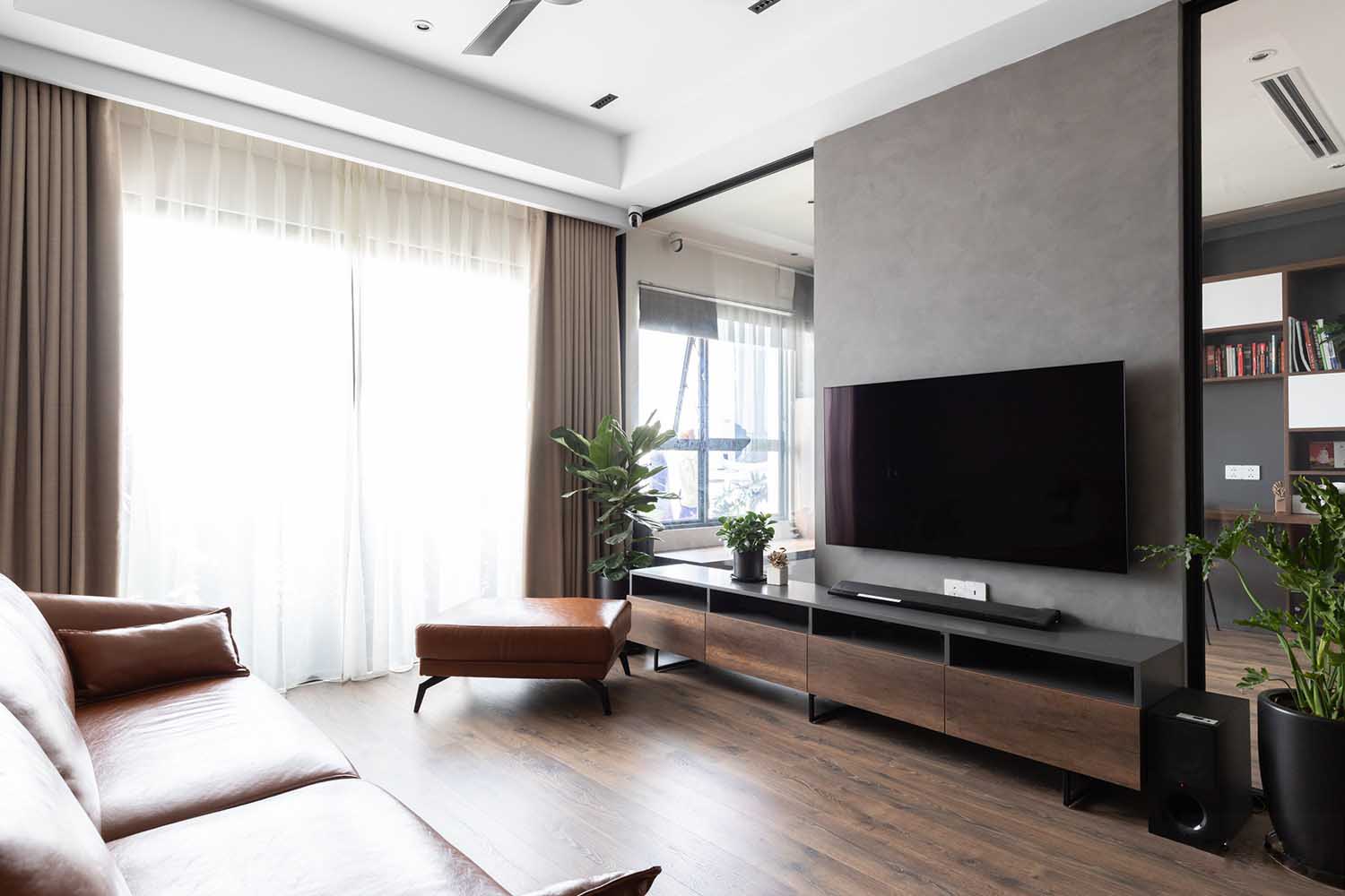 Thiết kế nội thất chung cư tối giản với chi phí 200 triệu đồng