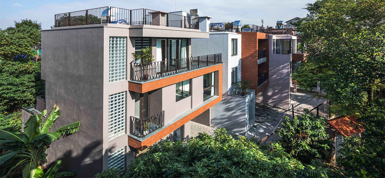 Tổ hợp biệt thự liền kề ven sông tại Long Biên, Hà Nội