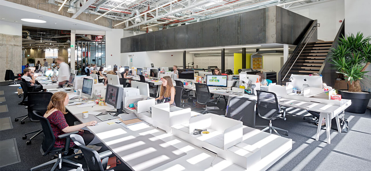 TOP 5 mẫu thiết kế nội thất văn phòng dạng mở đẹp nhất hiện nay