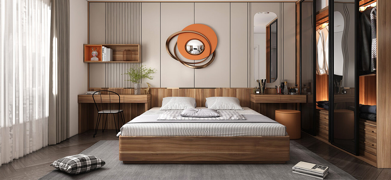 TOP mẫu thiết kế phòng ngủ đẹp đang dẫn đầu xu hướng mới 2021