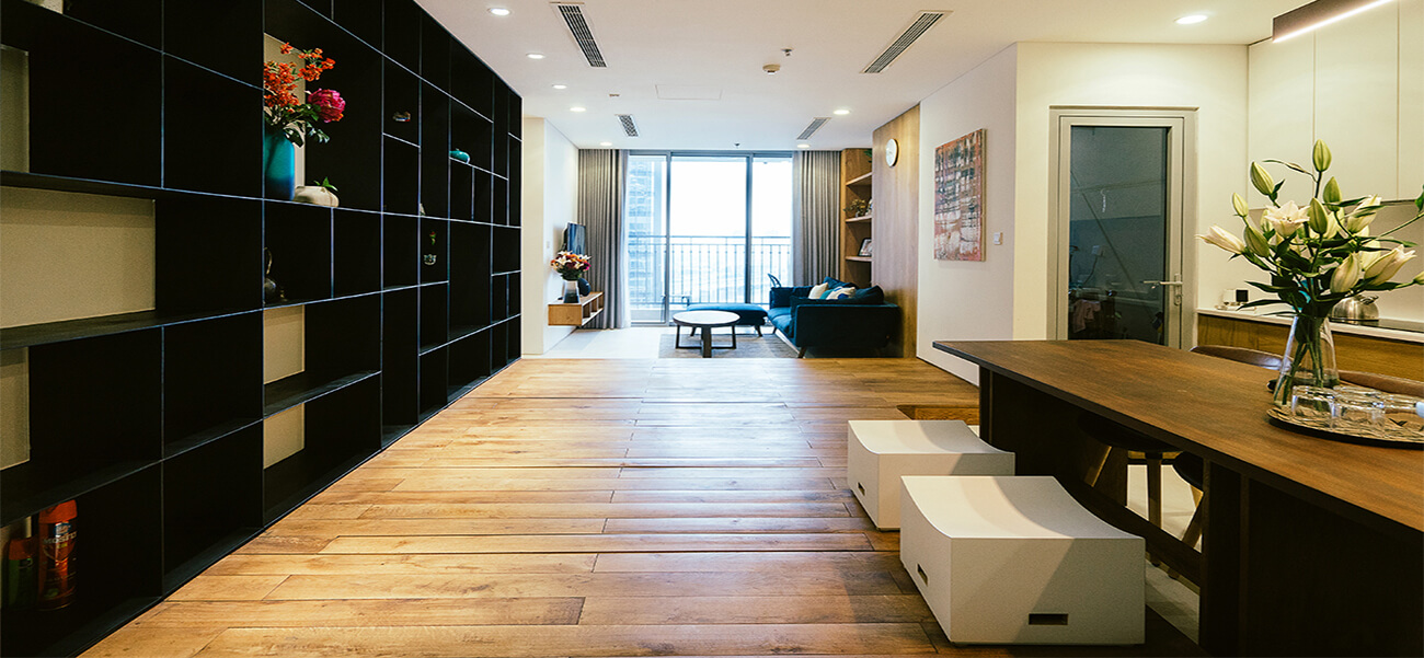 Vợ chồng ở Sài Gòn “biến” căn hộ 75m2 như rộng ra gấp đôi và đơn giá xây dựng