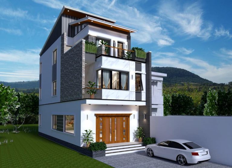 Xây dựng nhà phố kiểu mới và những lưu ý khi thiết kế mặt tiền nhà phố 2020