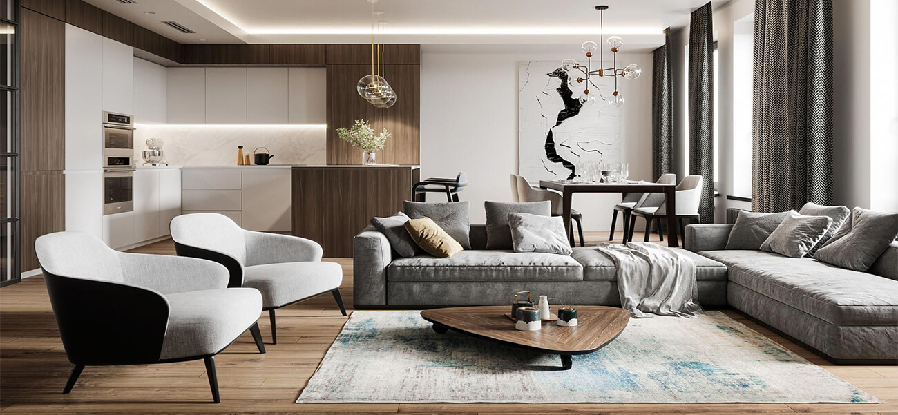 Xu hướng thiết kế nội thất đẹp tối giản của khách hàng trẻ tuổi