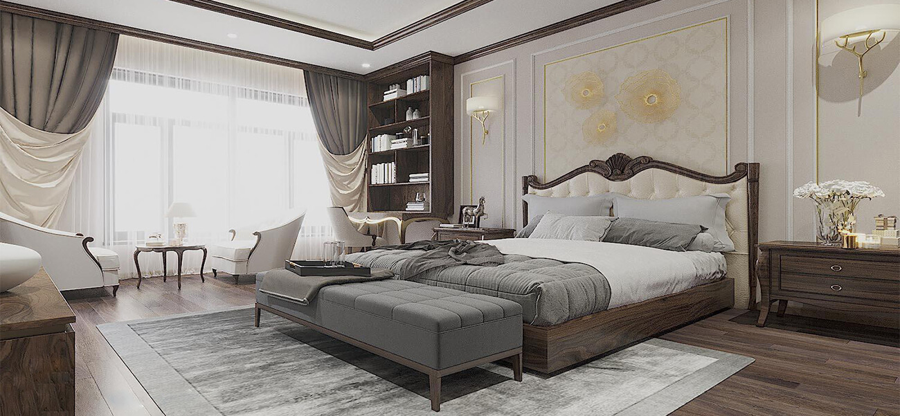 Xu hướng thiết kế nội thất phòng ngủ master đẹp không thể bỏ qua