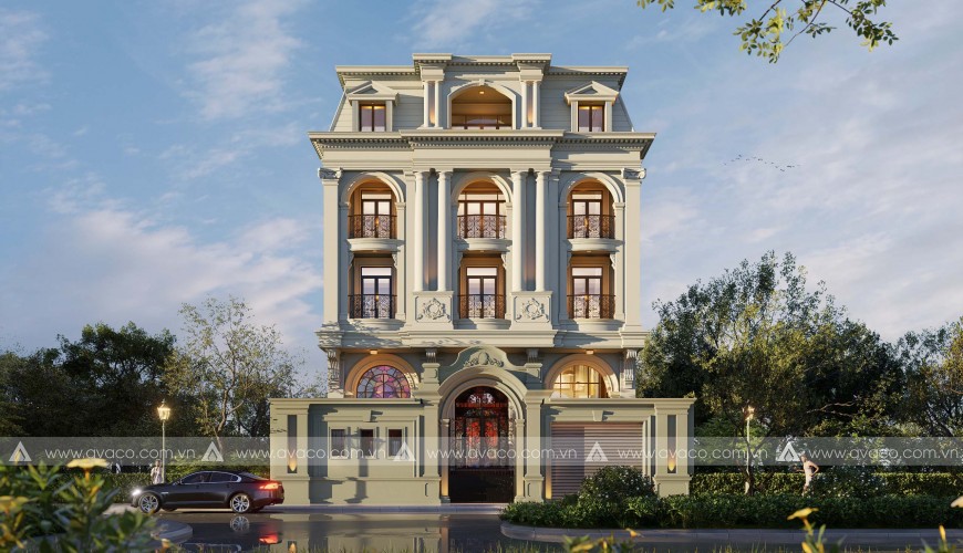 Biệt Thự Cổ Điển 3 Tầng Mái Mansard The Classique Villa - Vẻ Đẹp Vượt Thời Gian 2025