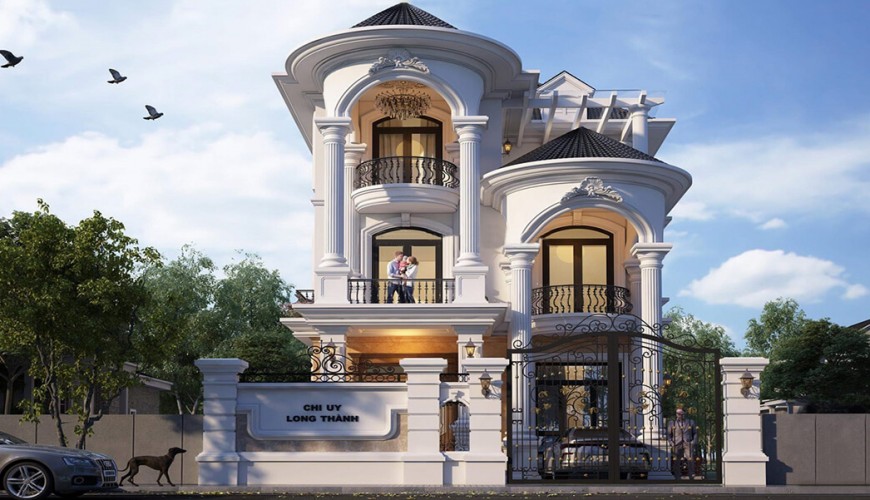Biệt thự tân cổ điển kiểu Pháp thu hút mọi ánh nhìn tại Đồng Nai