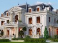 Mẫu biệt thự cổ điển 3 tầng đẹp lộng lẫy theo phong cách Pháp
